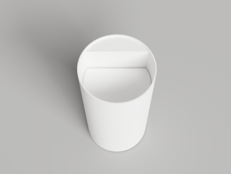 Раковина из искусственного камня S-Stone Salini ARMONIA 130421TMF 50х50 напольная цвет белый